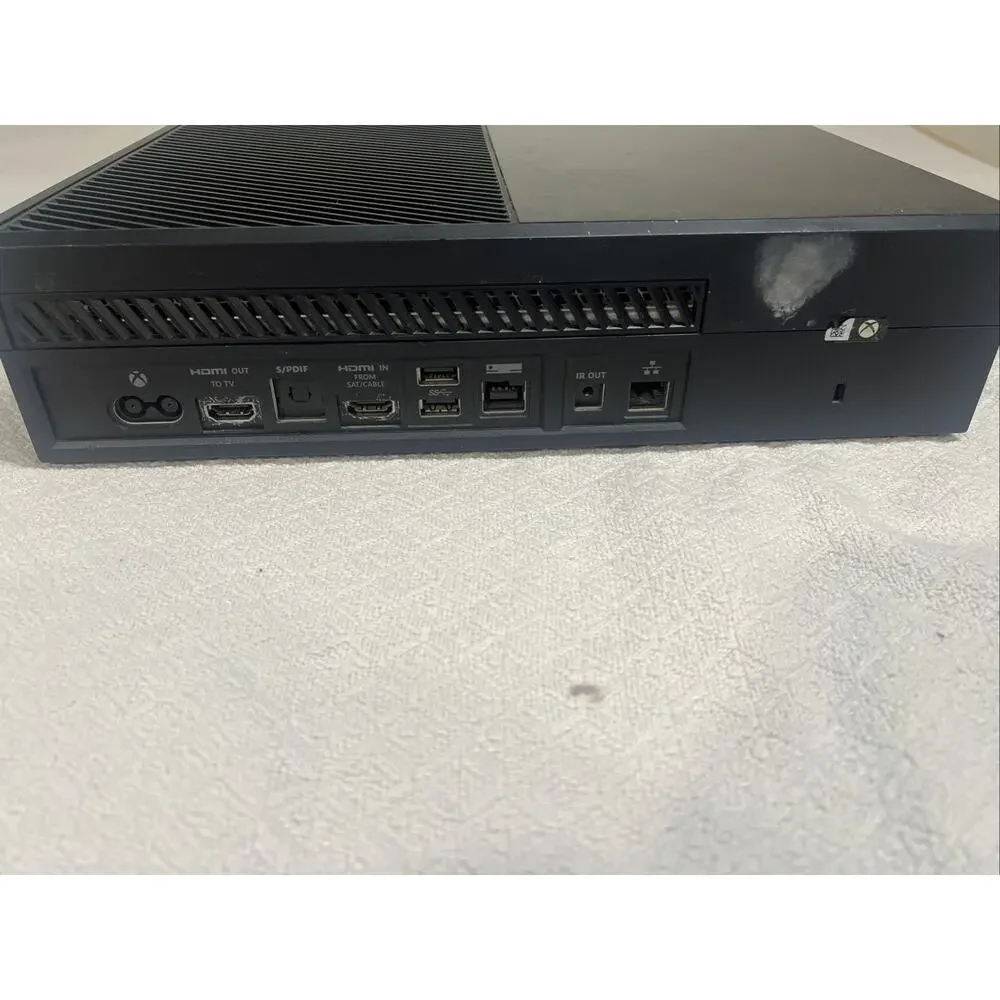 Microsoft Xbox One Black Console Model 1540 Console Only For Parts UNTESTED